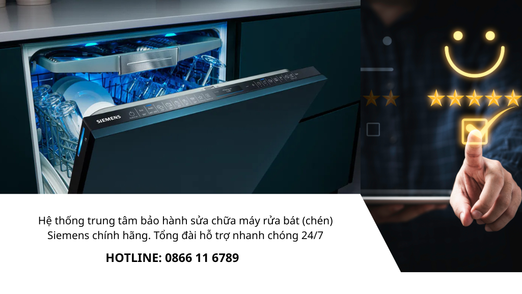 Sửa máy rửa bát Siemens tại nhà đúng hãng